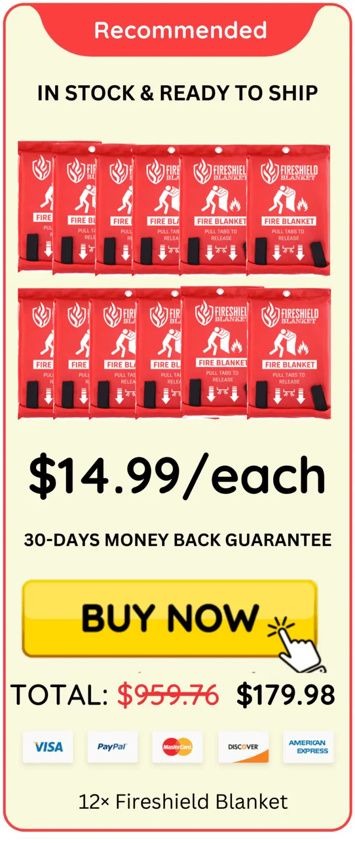 Cobra Fire Blanket package price 